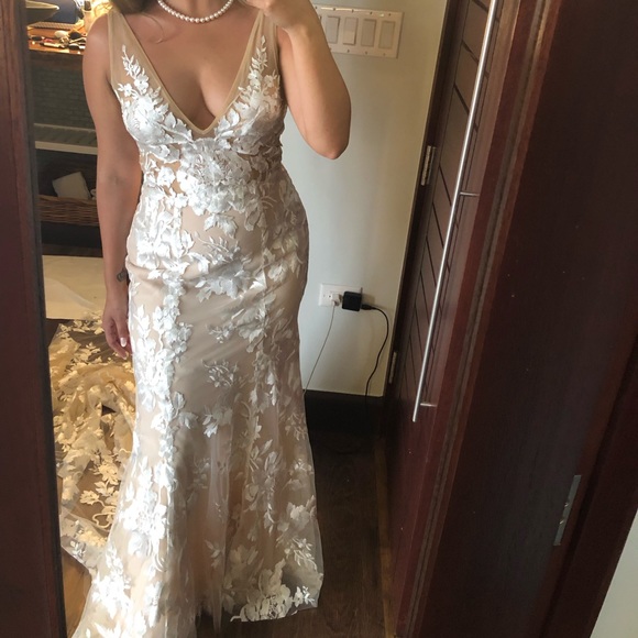Wedding dress - Made with love - Stevie gown in nude - Picture 2 of 9